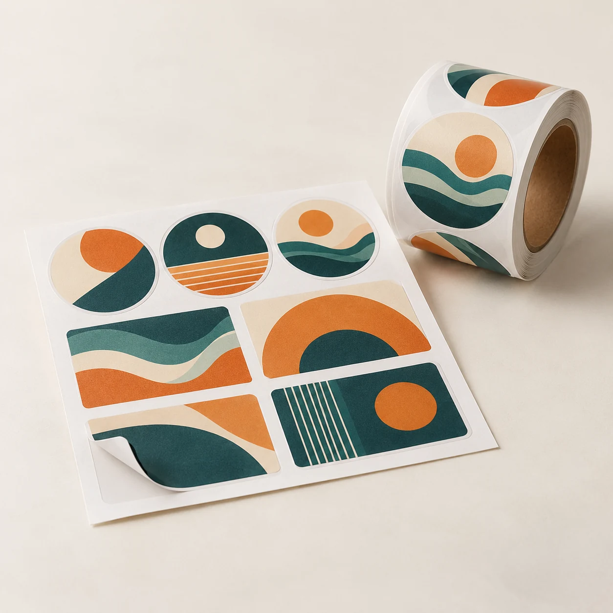 Visual contoh Sticker Custom