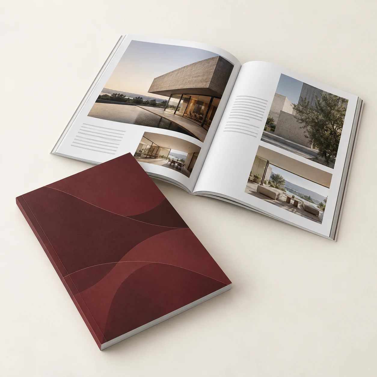 Visual contoh Cetak Buku & Katalog